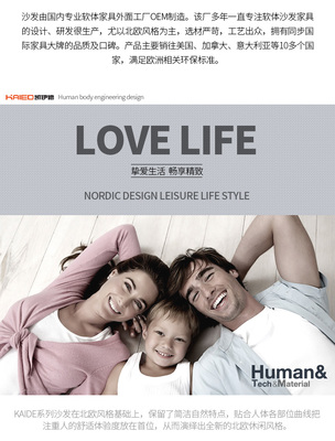 凱伊德北歐真皮沙發(fā) 小戶型客廳的簡(jiǎn)約與舒適藝術(shù)